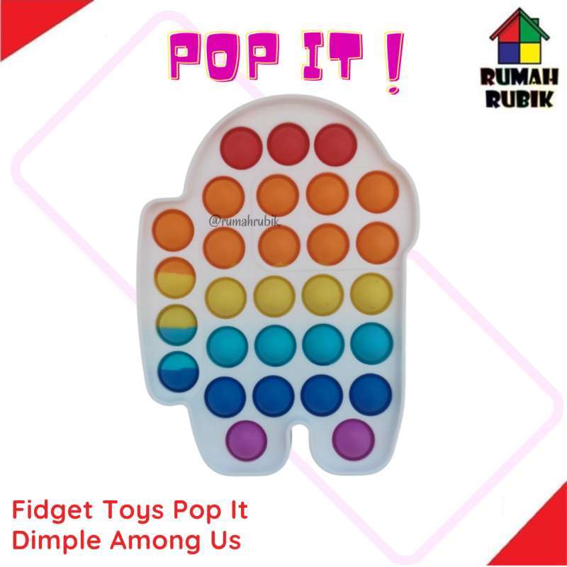Jual Pop It Dimple Among Us Diam Rainbow Fidget Toys Mainan Pop It Popit Fidget Toy Terbaru Oktober 2021 Harga Murah Kualitas Terjamin Blibli