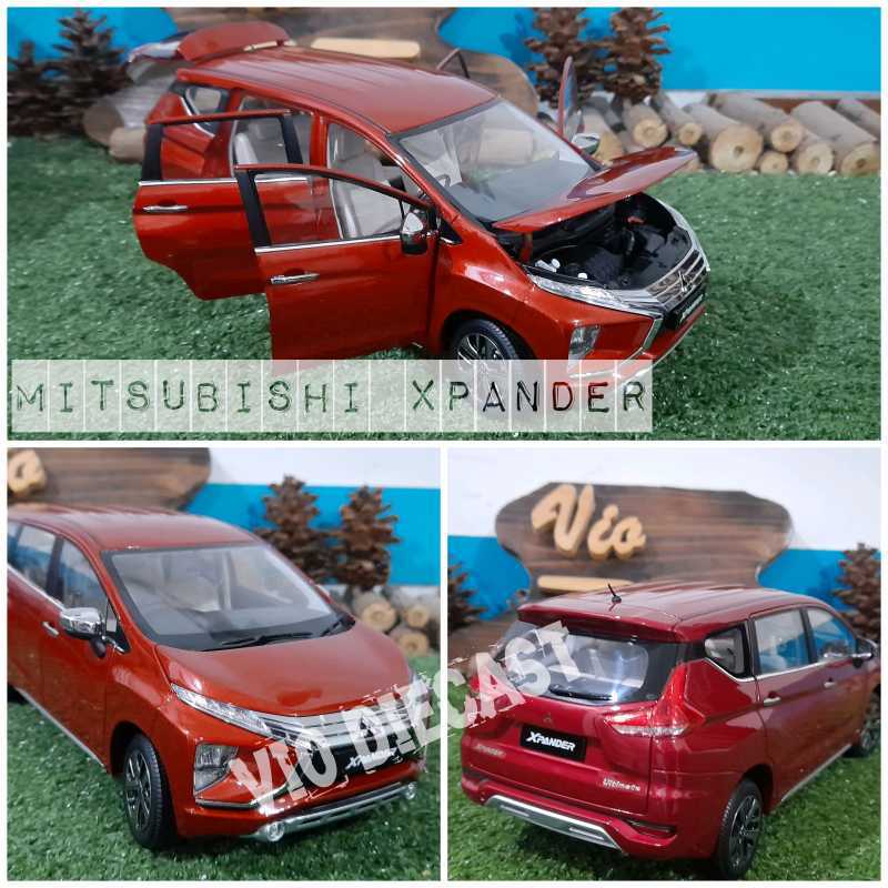 Jual Diecast Miniatur Mitsubishi Xpander Ultimate Merah Skala 1 18 Di Seller Vio car collection diecast Sukaluyu Kab. Karawang Blibli