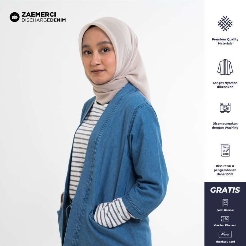 Zaemerci Arundari Kimono Denim Women 