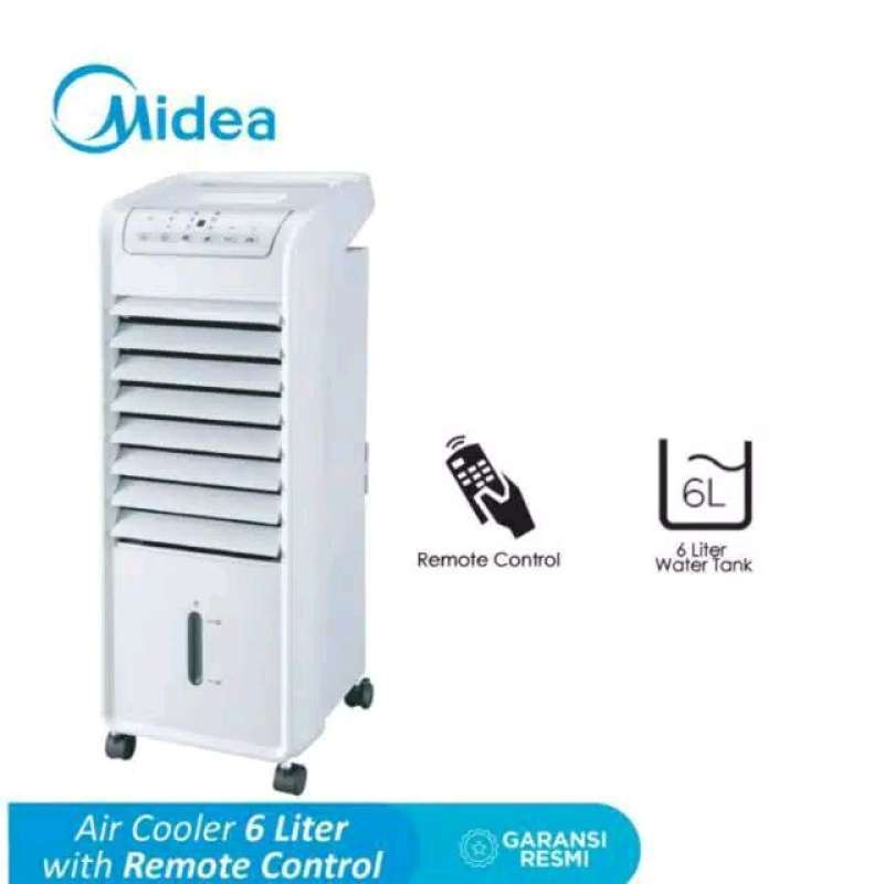 Jual Midea AC100A Air Cooler 6 Liter 50 Watt with Remote AC 100A