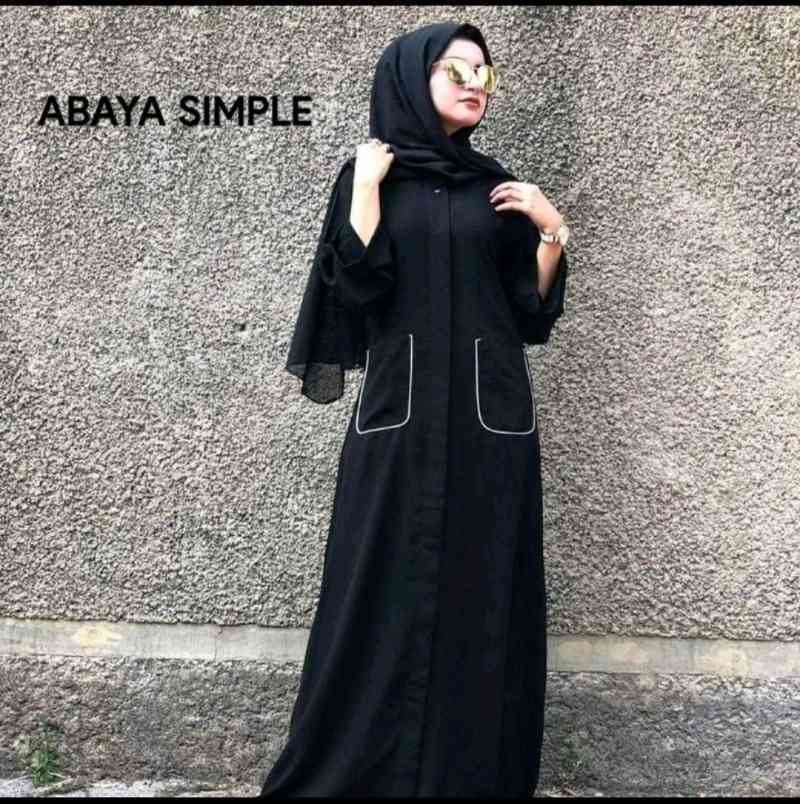 Abaya jetblack top