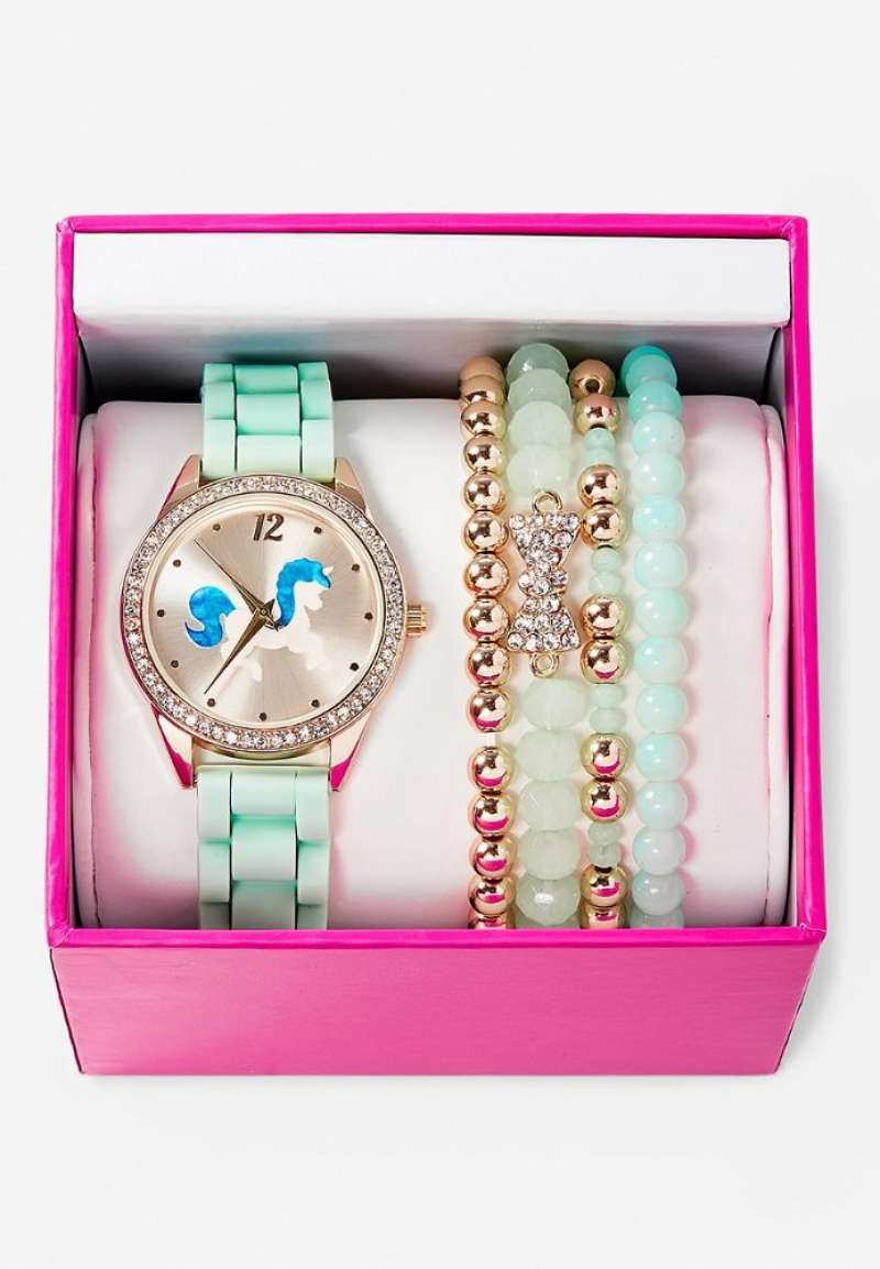 Unicorn watch and bracelet set best sale
