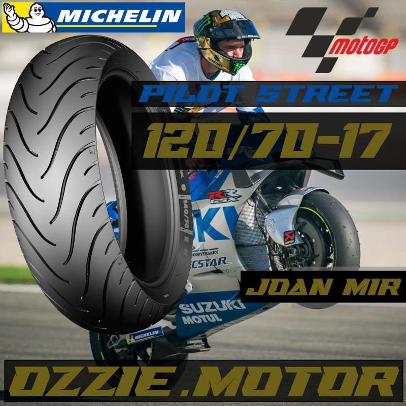 Jual Ban MICHELIN PILOT STREET 120 70 17 MOTOR SUPERMOTO BAN