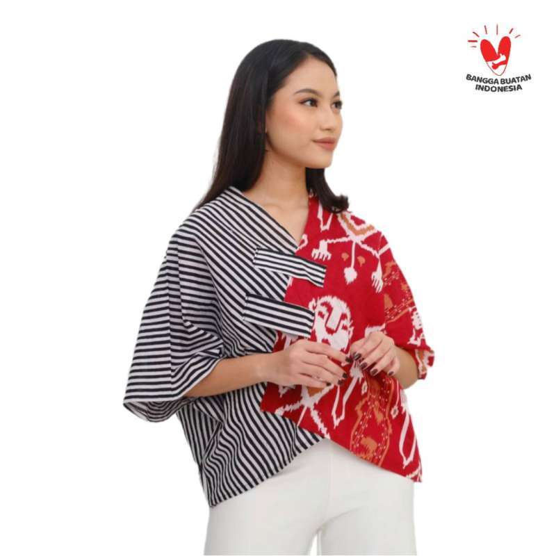 Promo Baju Atasan Wanita Blouse Crop Top Ethnik Motif Songket di Seller  Vilas Fashion Store - Kota Pekalongan, Jawa Tengah | Blibli