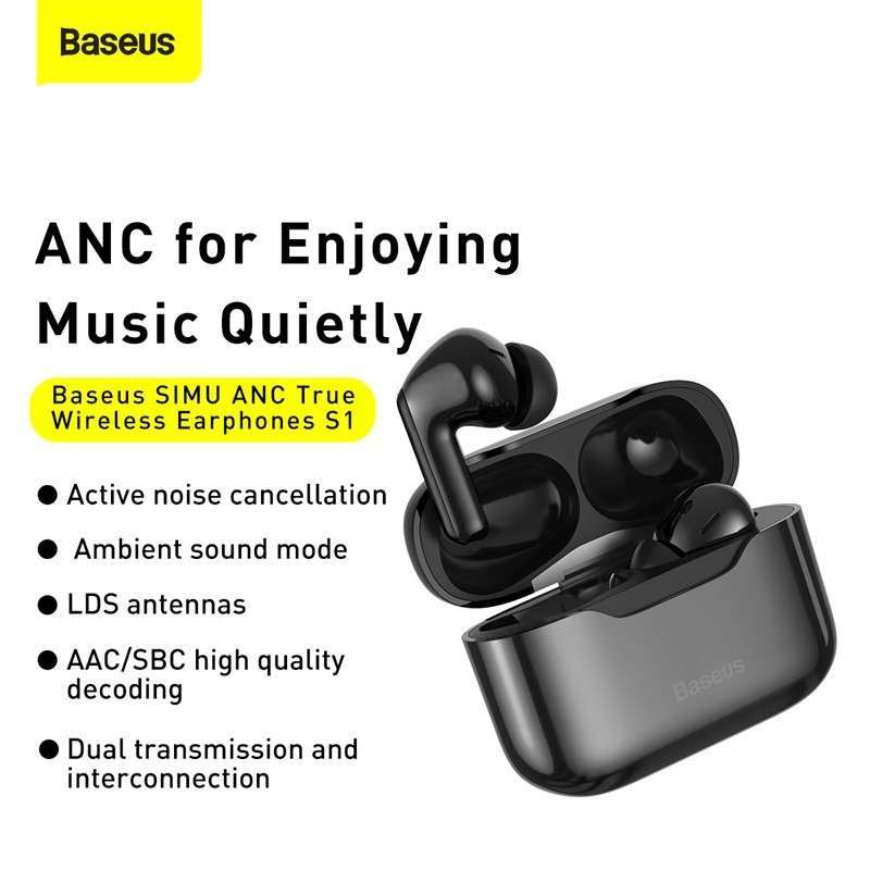 Promo BASEUS SIMU ANC True Wireless 