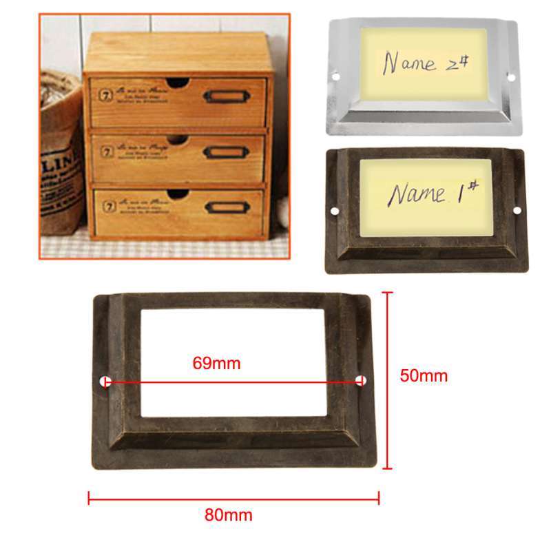 Promo 10x DRAWER PLAN CHEST CUPBOARD FILING CABINET LABEL ...