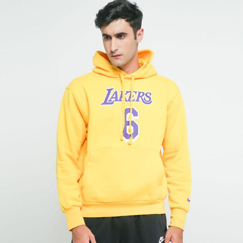 Hoodie NBA LA LAKERS ORIGINAL, Fesyen Pria, Pakaian , Atasan di Carousell