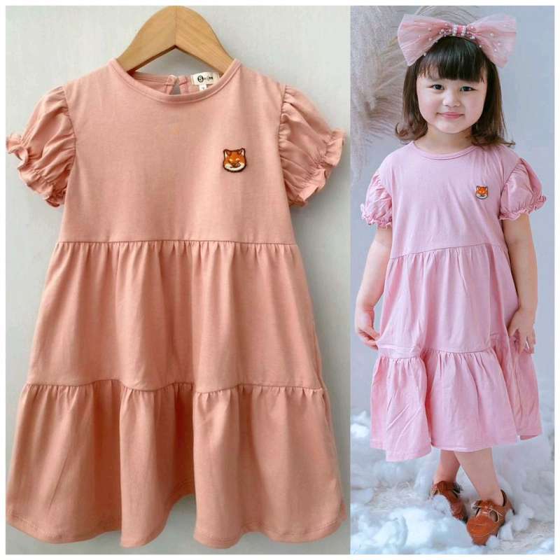 Dress Anak Smilee Molly Size 1-5 tahun Mix Warna Dress Anak Perempuan  Baju Anak Perempuan