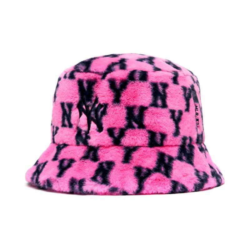 Jual MLB Cap - Monogram Mink Fleece 