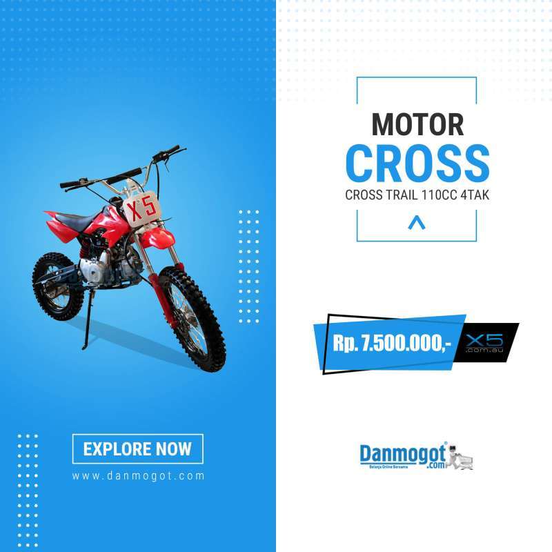 Jual Motor Cross Trail 110CC (Trail 