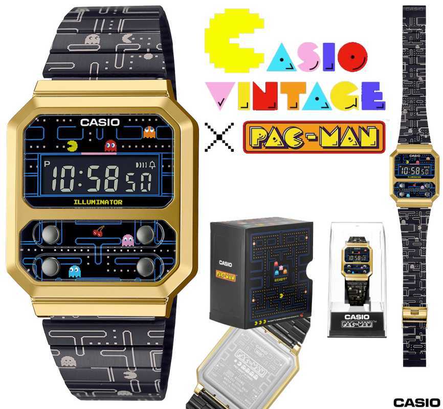 Promo CASIO A100WEPC-1BDF Jam Tangan Pria Wanita Digital Vintage PACMAN  A100 LIMITED EDITION di Seller Tri Arloji Official Store - Kota Jakarta  Pusat, DKI Jakarta | Blibli
