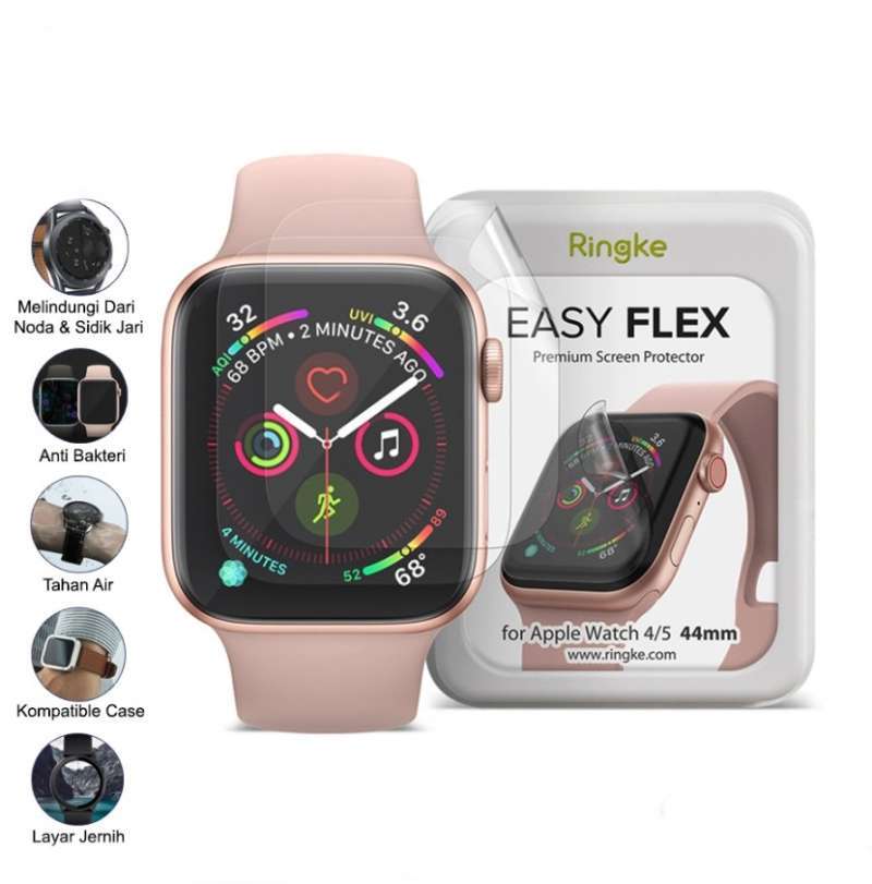 Jual Ringke Apple Watch Watch Easy Flex Screen Protector Anti