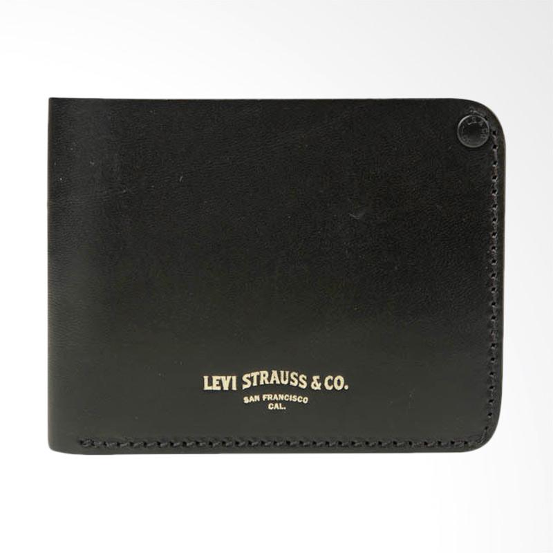 Jual Levi's Raw Heavy Leather Wallet 