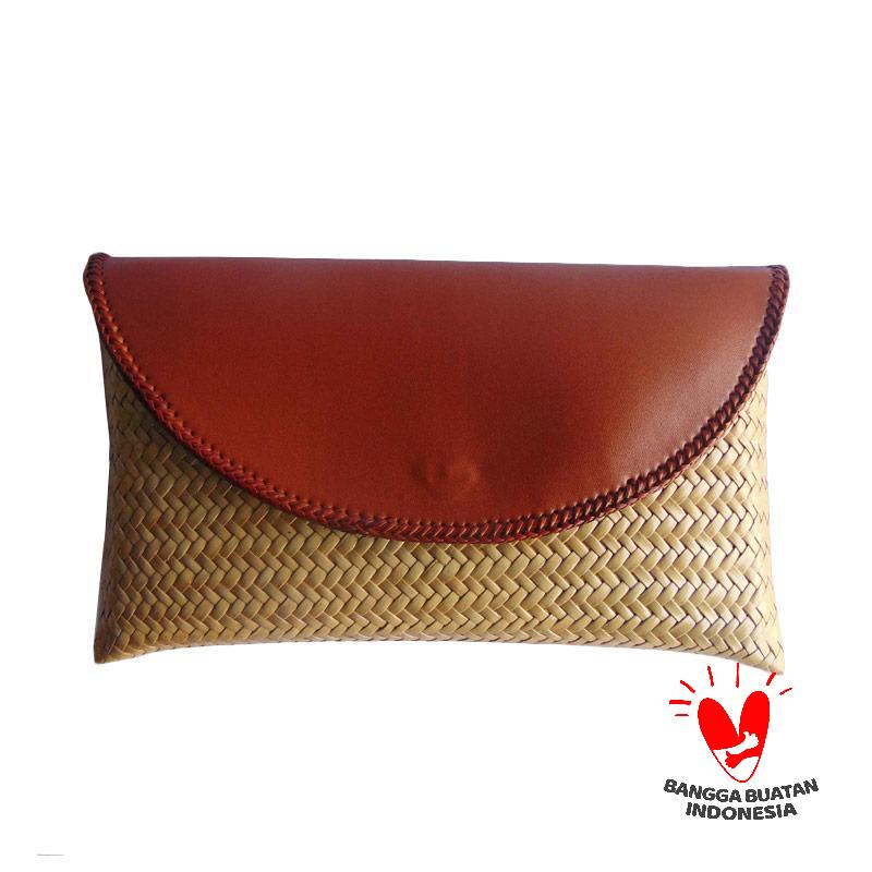 Promo Dakontasik Clutch Bag Coklat Diskon 25% Di Seller