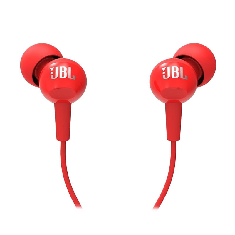 Jual JBL C100SI In-Ear Headset - Merah 