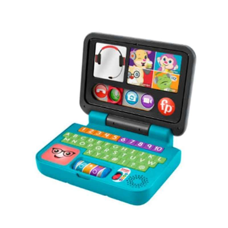 Promo Fisher Price Laugh Learn Click Learn Laptop Mainan