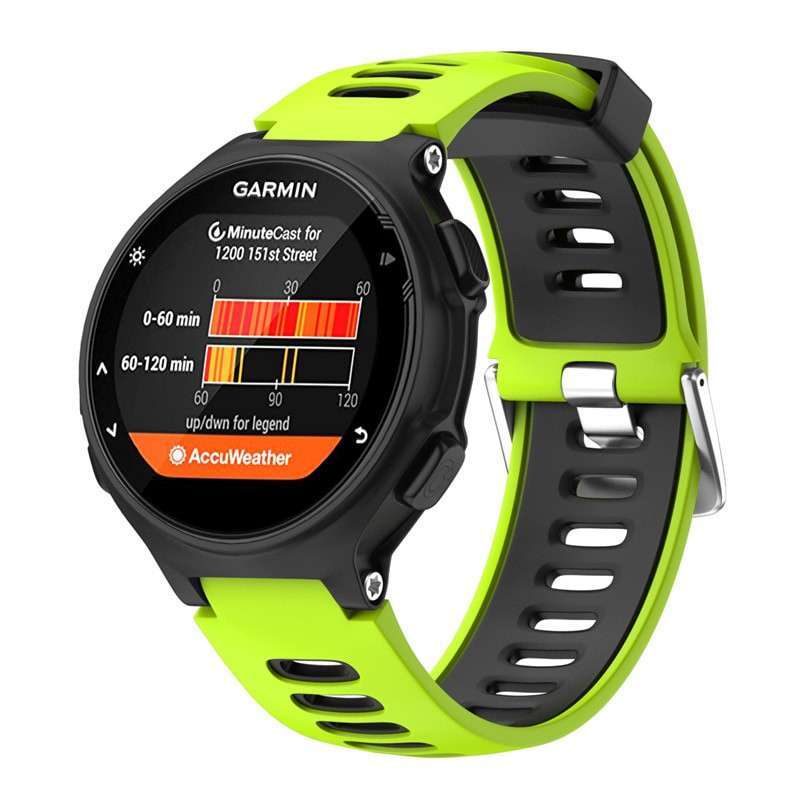 Promo RECOMMEDED!! STRAP GARMIN FORERUNNER FR 220 230 235 620 635 735XT -  GREEN BLACK di Seller Govetz Store - Kota Jakarta Barat, DKI Jakarta |  Blibli