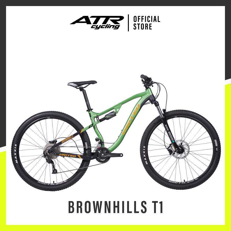 Promo United Brownhills T1 Sepeda Gunung Mtb Al 29-18 15 Inch