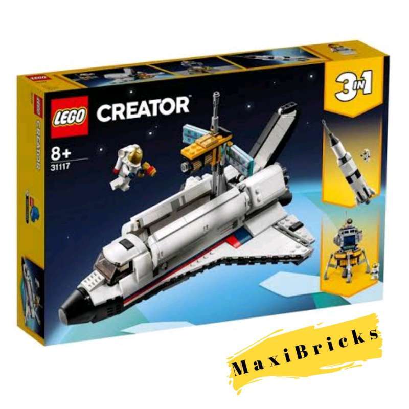Promo LEGO Creator 31117 Space Shuttle Adventure Diskon 23% Di
