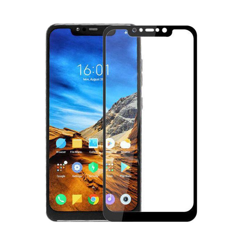Jual Grace Tempered Glass Screen Protector For Xiaomi Pocophone F1 6 18 Inch Lis Hitam 2 5d Full Online November 2020 Blibli Com