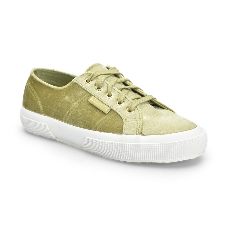 superga velvet green