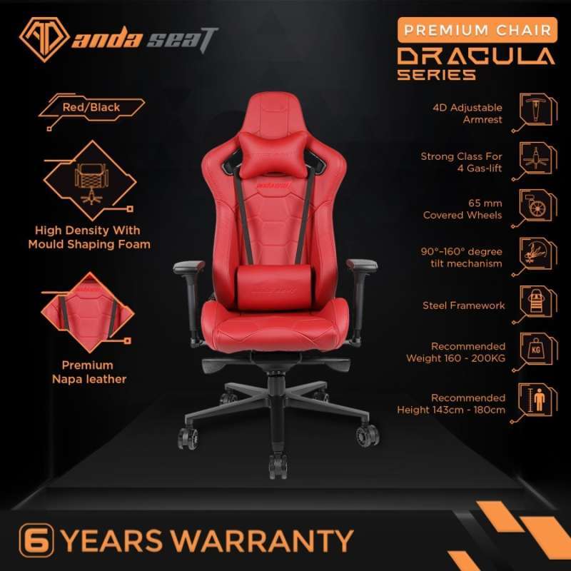 Napa leather on sale gaming chair