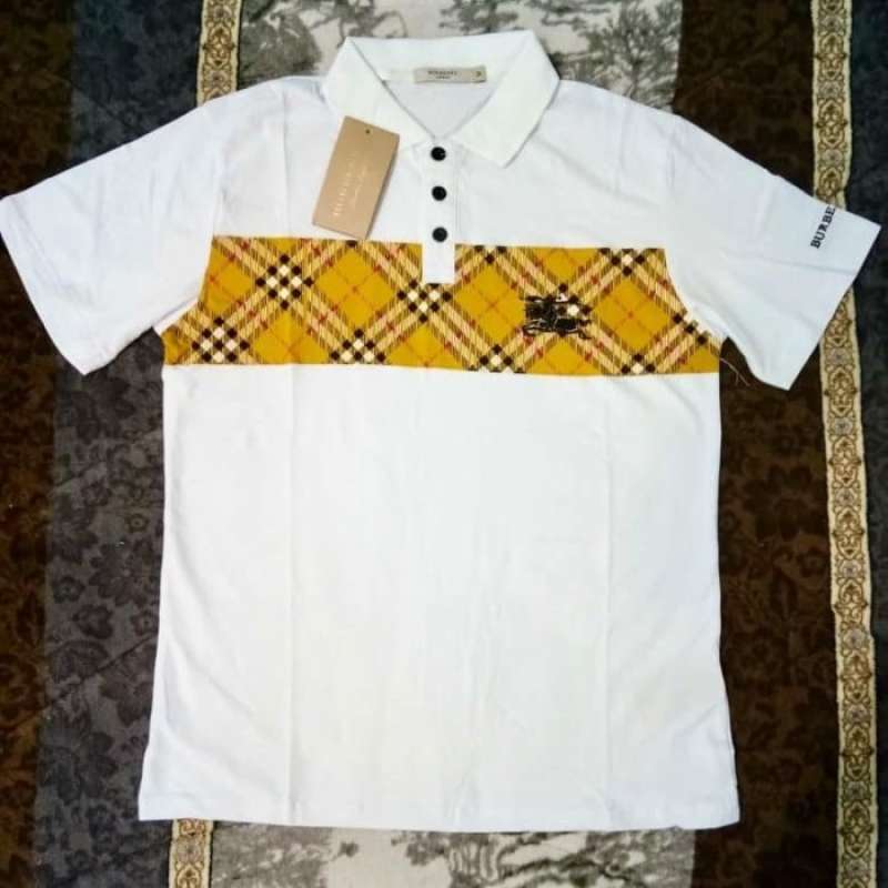 Jual POLO SHIRT BURBERRY / KAOS BRANDED 