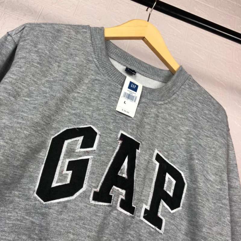 Jual SWEATER PRIA WANITA GAP ORIGINAL CREWNECK FASHION WANITA KEKINIAN  BAHAN TEBAL BAJU CEWEK SWEATER WANITA MODEL TERBARU di Seller Pulo Store -  Husen Sastranegara, Kota Bandung | Blibli