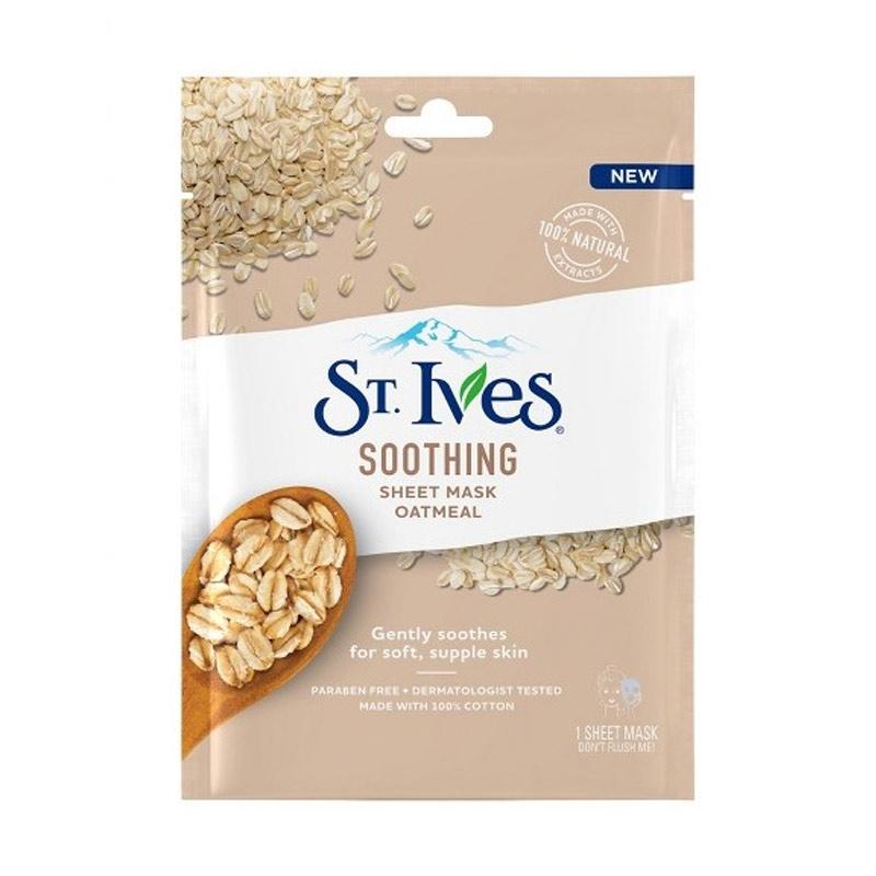 Jual St Ives Soothing Oatmeal Sheet Mask 1 Pcs Terbaru November 2021 Harga Murah Kualitas Terjamin Blibli