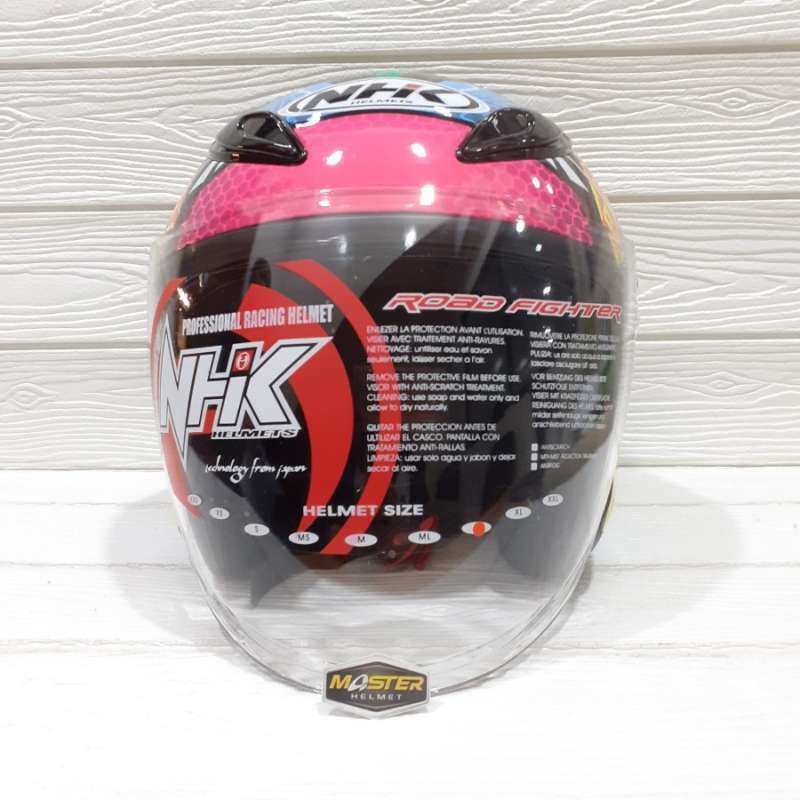 Promo HELM NHK R6 HALF FACE GP EDITION KAREL #4 BRNO BLACK GOLD YELLOW R6 -  L di Seller AVA.WORKSHOP - Kota Jakarta Barat, DKI Jakarta | Blibli