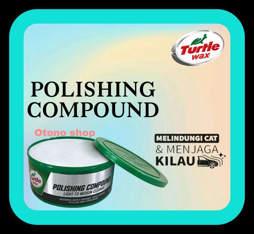 Jual Turtle Wax Rubbing Compound Pasta Pelindung Cat Mobil + ...