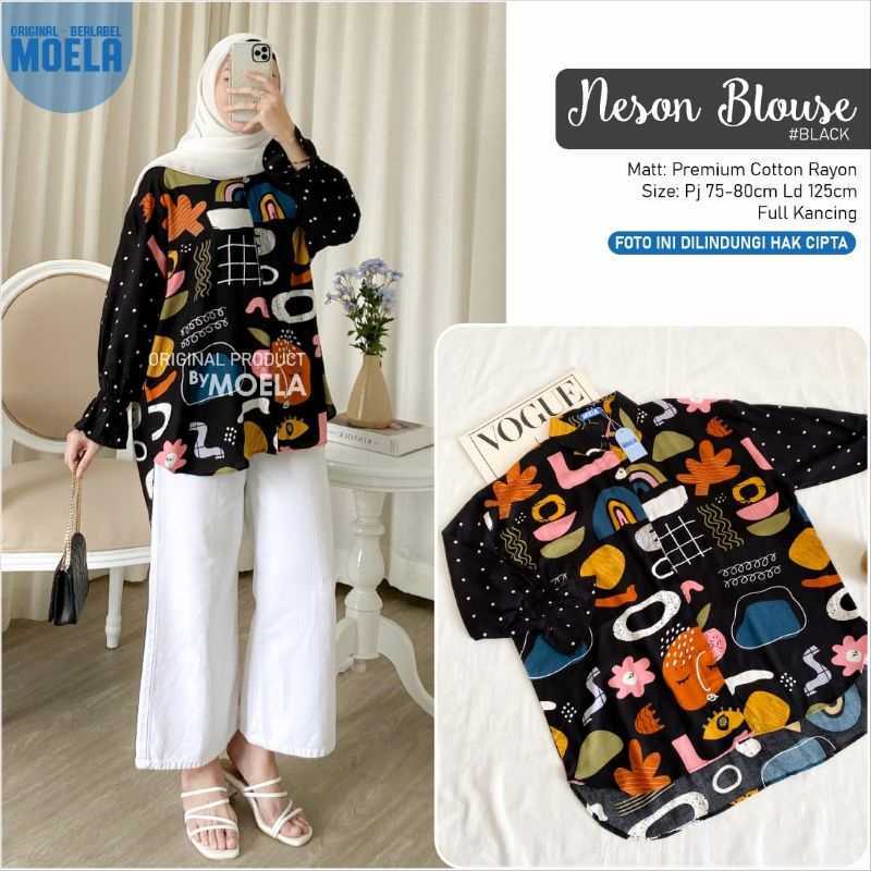 BLOUSE OVERSIZE COAR OLSO NESON PIRATA ORIGINAL MOELA BERLABEL
