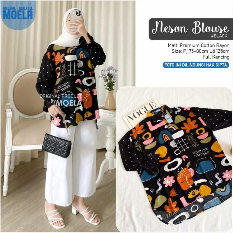 BLOUSE OVERSIZE COAR OLSO NESON PIRATA ORIGINAL MOELA BERLABEL