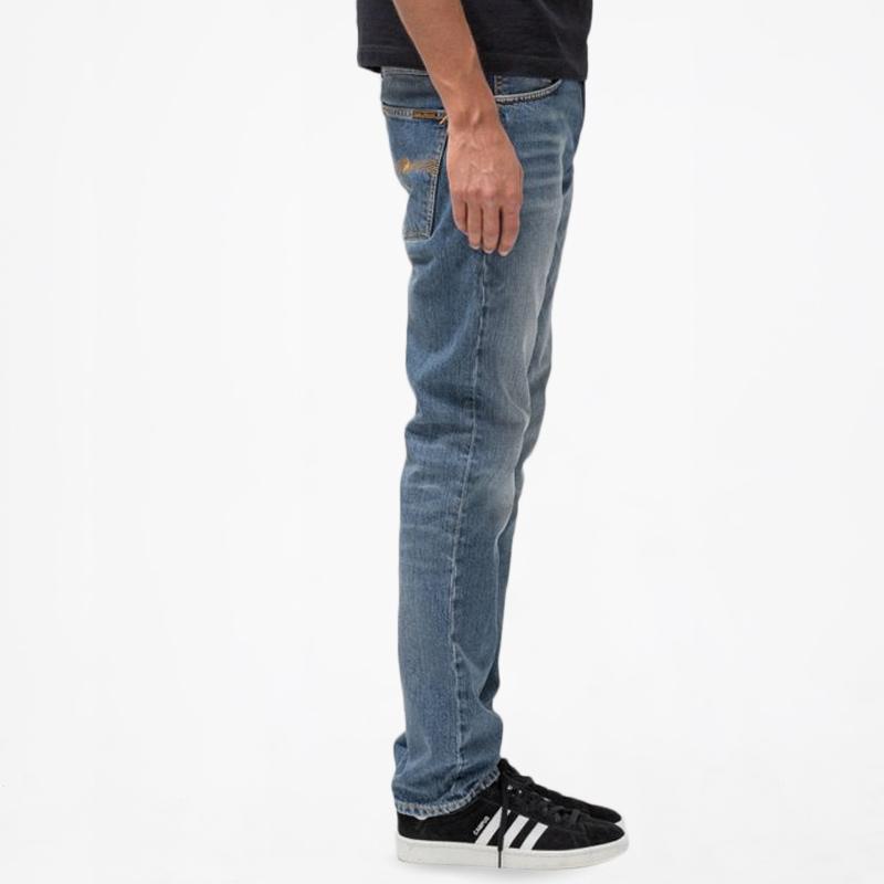 Jual Nudie Jeans Fearless Freddie Midnight Worn Celana Jeans Pria
