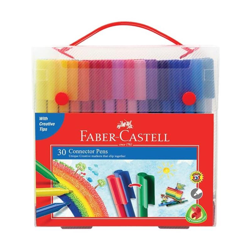 Jual Faber Castell Connector Pen Set 30 Gift Set For Kids Online Desember 2020 Blibli