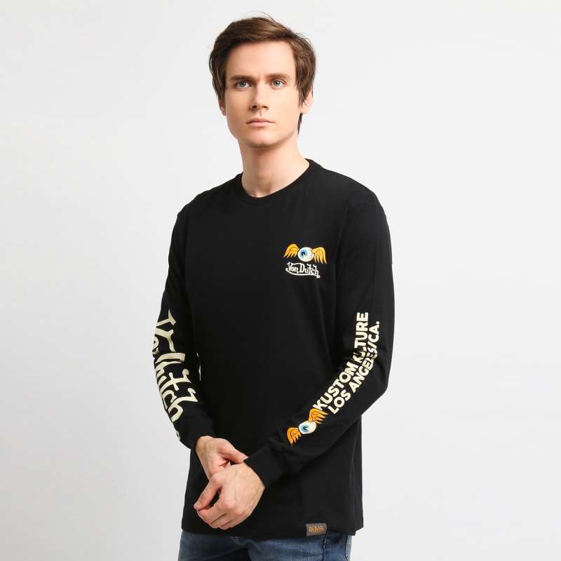 Jual Von Dutch Black Long Slevee di 