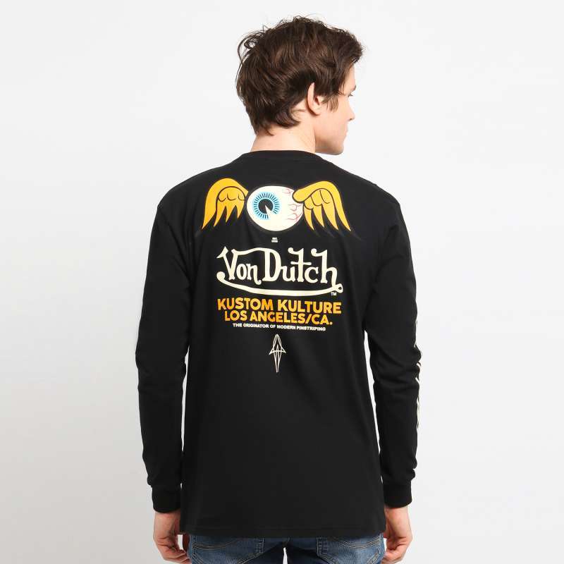 Jual Von Dutch Black Long Slevee di 