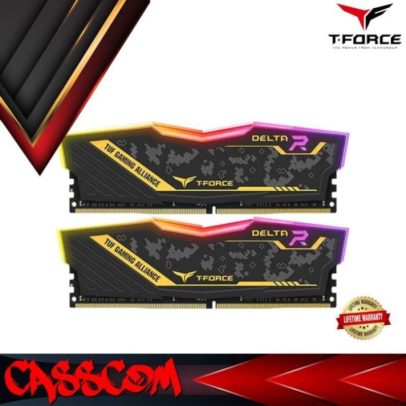 Force 16gb 3200mhz Memoria Ram Tforce Memory Team T-Force Delta