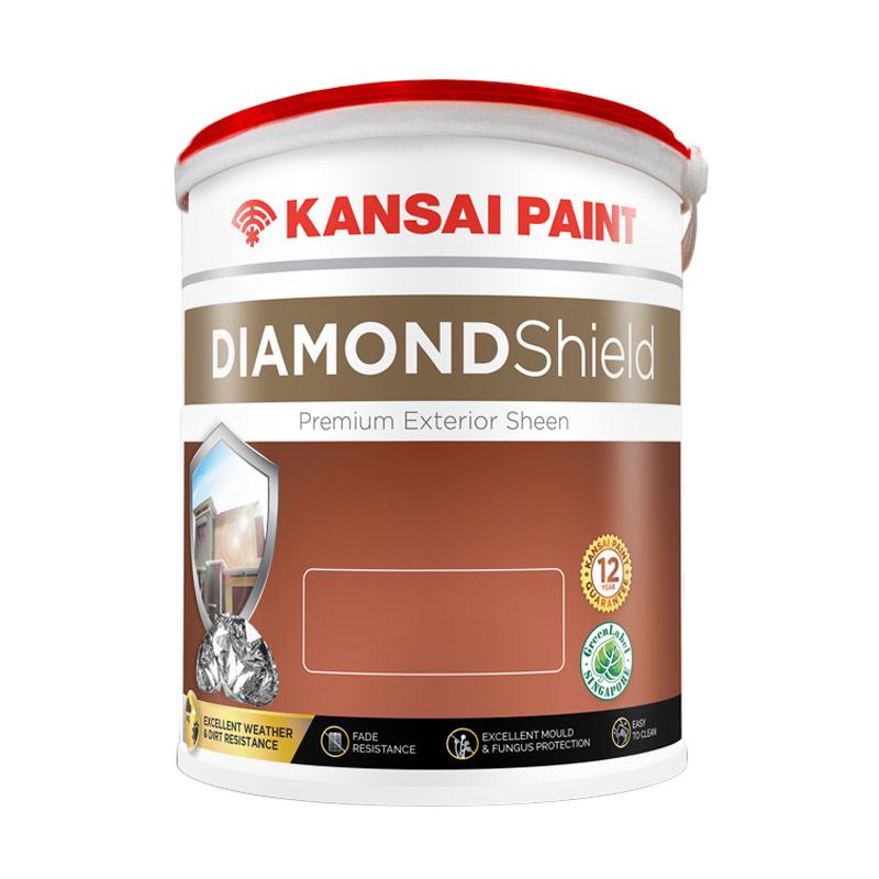 Kansai Paint 685-301 Diamond Shield Exterior Cat Dinding - Emperor White  [20L]