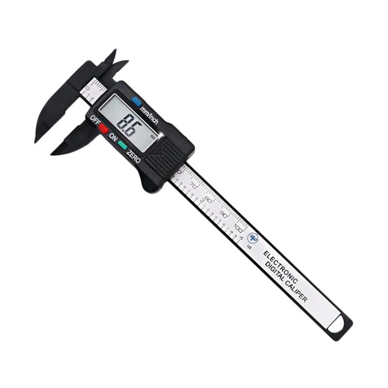 plastic calipers measuring