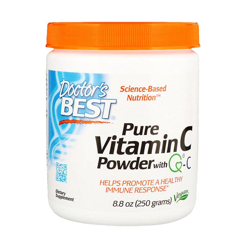 Jual Doctor S Best Pure Vitamin C Powder With Q C Multivitamin 8 8 Oz 250 G Online November 2020 Blibli