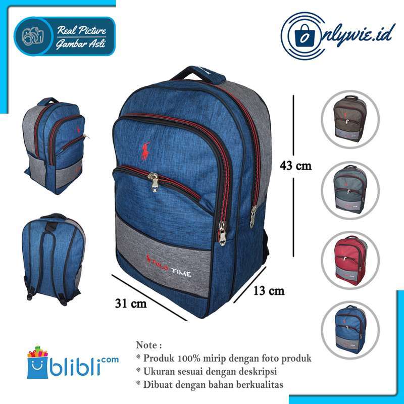 Ukuran tas ransel on sale