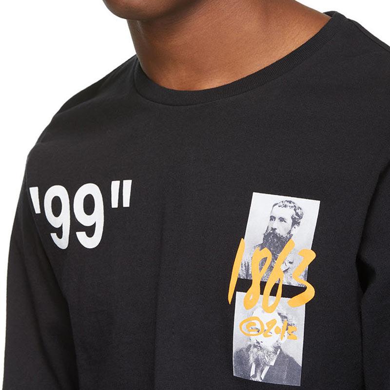 Promo Off White Summer Long Sleeve T 