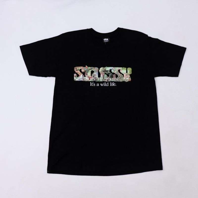 Jual Kaos STUSSY It's A Wild Life Tee 