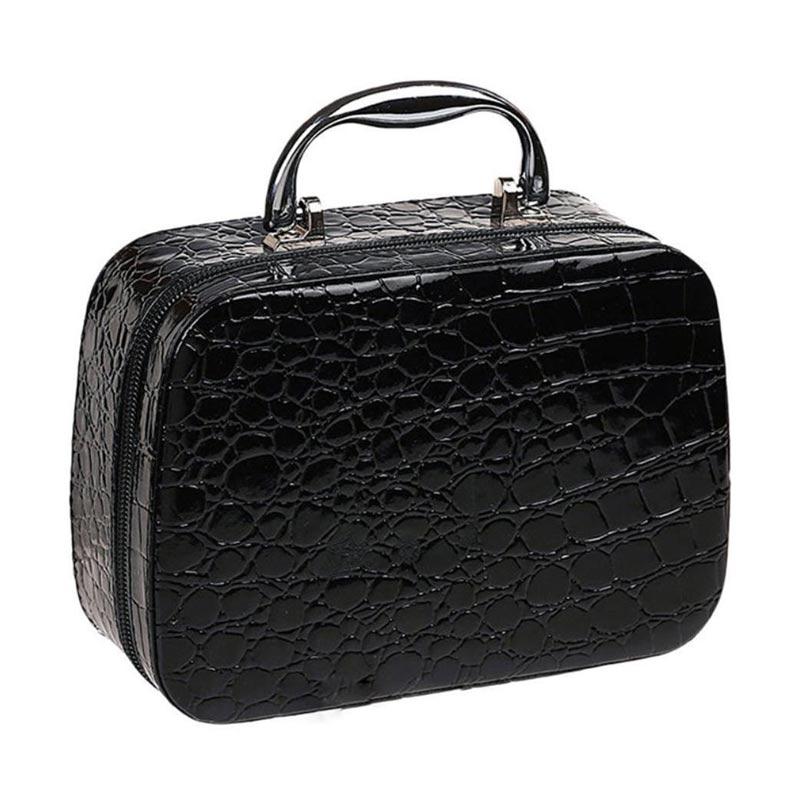 Jual Best Beauty Makeup Cosmetics Zipper Organizer Box Travel Toiletry Case Storage Bag Lmc00288a Online November 2020 Blibli Com