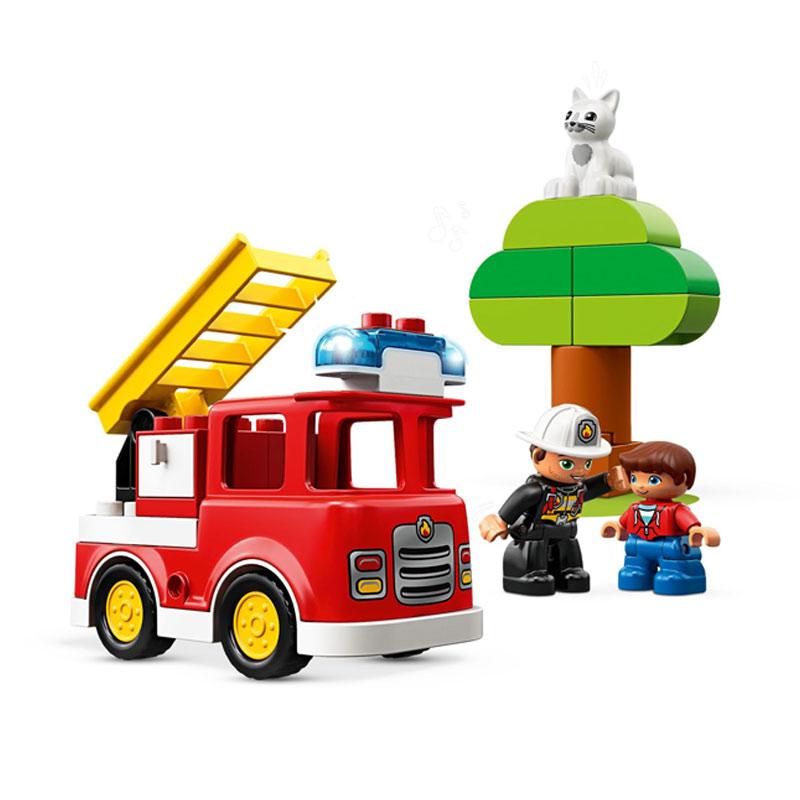 duplo fire truck set