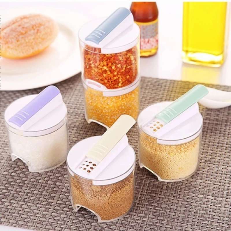 Promo Toples Bumbu Dapur Rempah Set 5pc/seasoning Jar Tempat