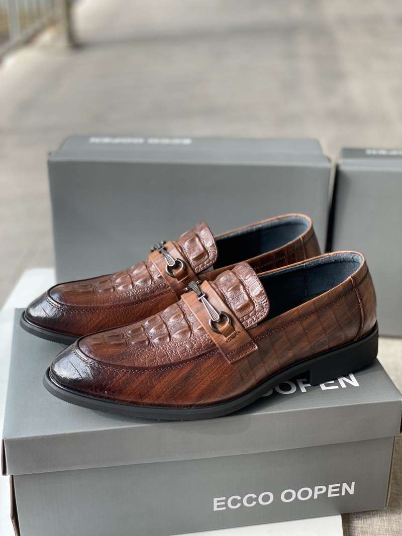 ecco mens leather shoes