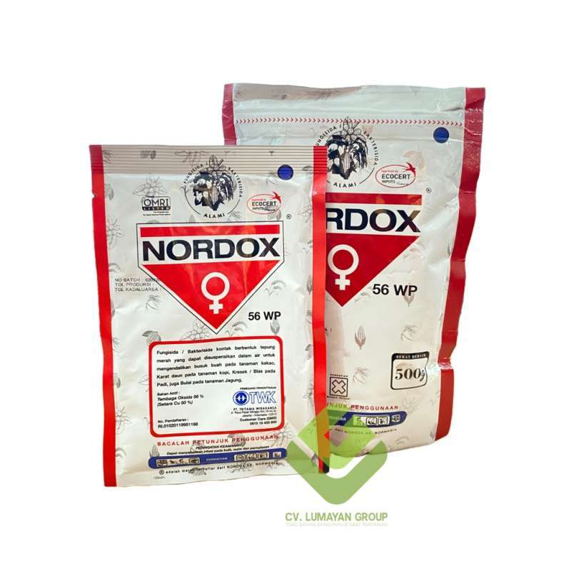 Jual Fungisida Nordox 56WP 100gr - Tembaga Oksida ...