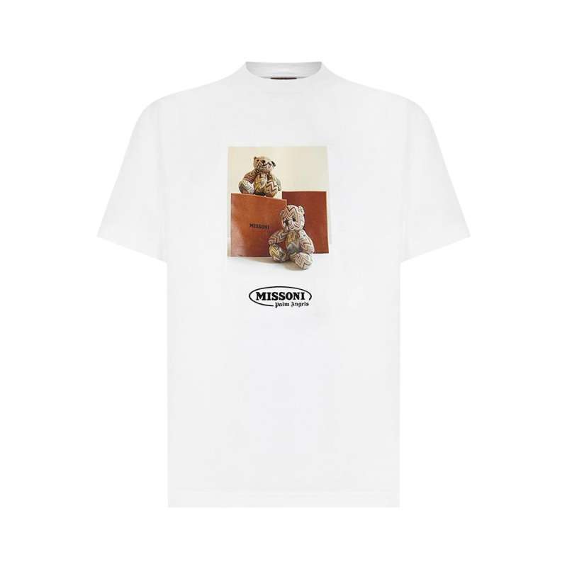 Promo Palm Angels Bear Print T-Shirt 